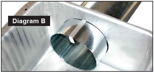 Duct Pipe Support Tab