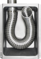 DB-480 Installed for Upward Venting Pedestal Dryer